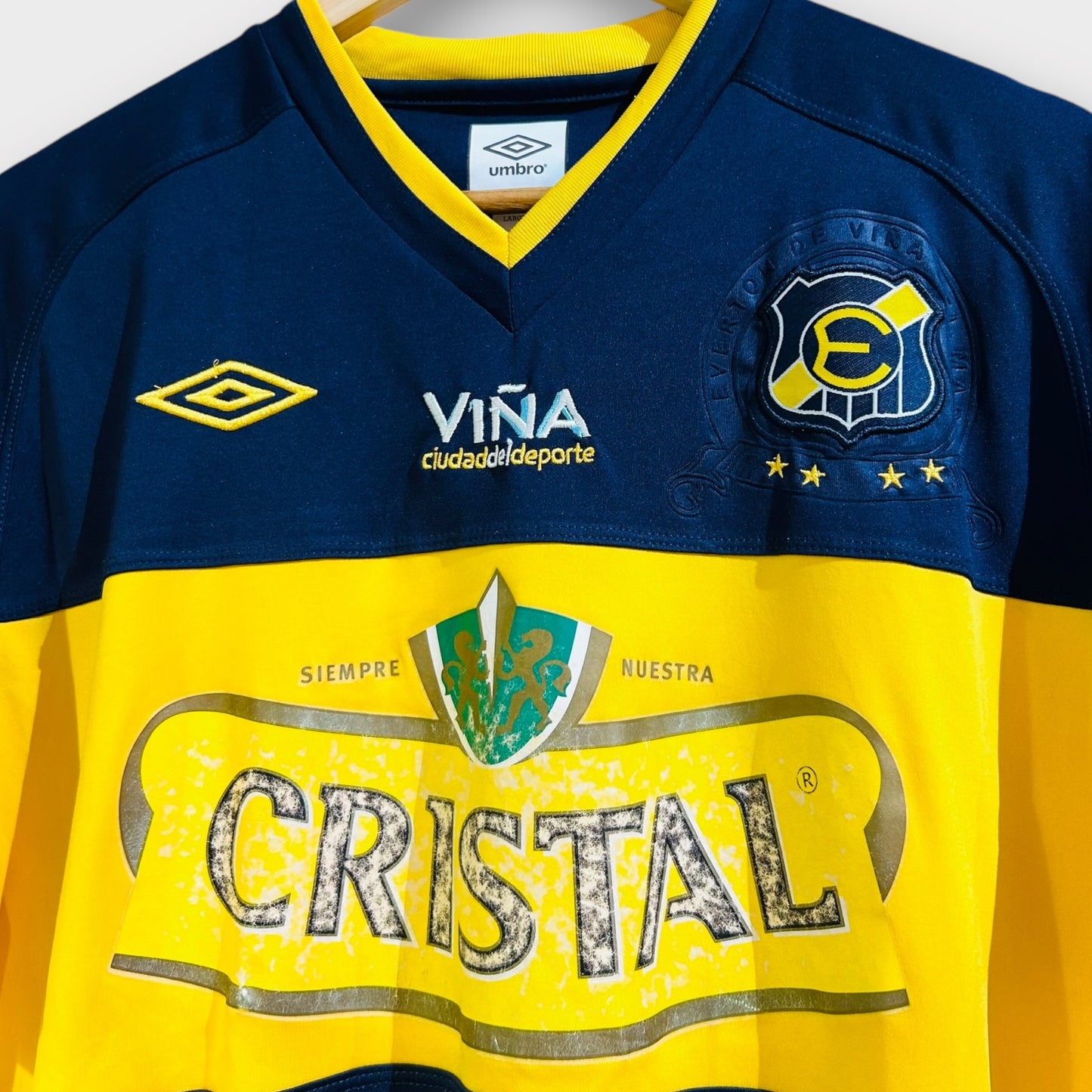 Everton de Vina del Mar 2010 Home Shirt (Large)