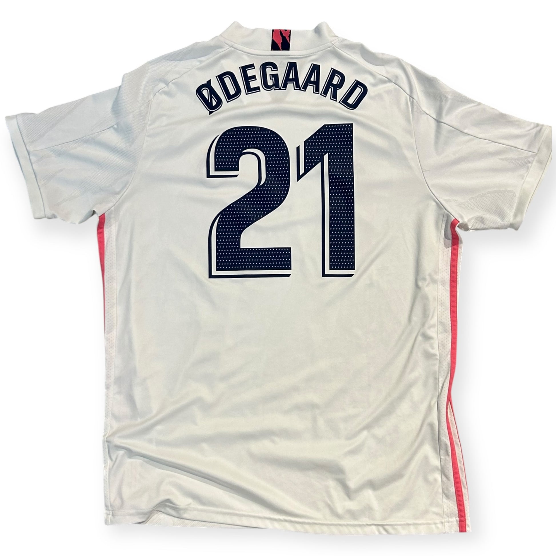 Real Madrid 2020/21 Home - Odegaard 21 (XL) - KITLAUNCH