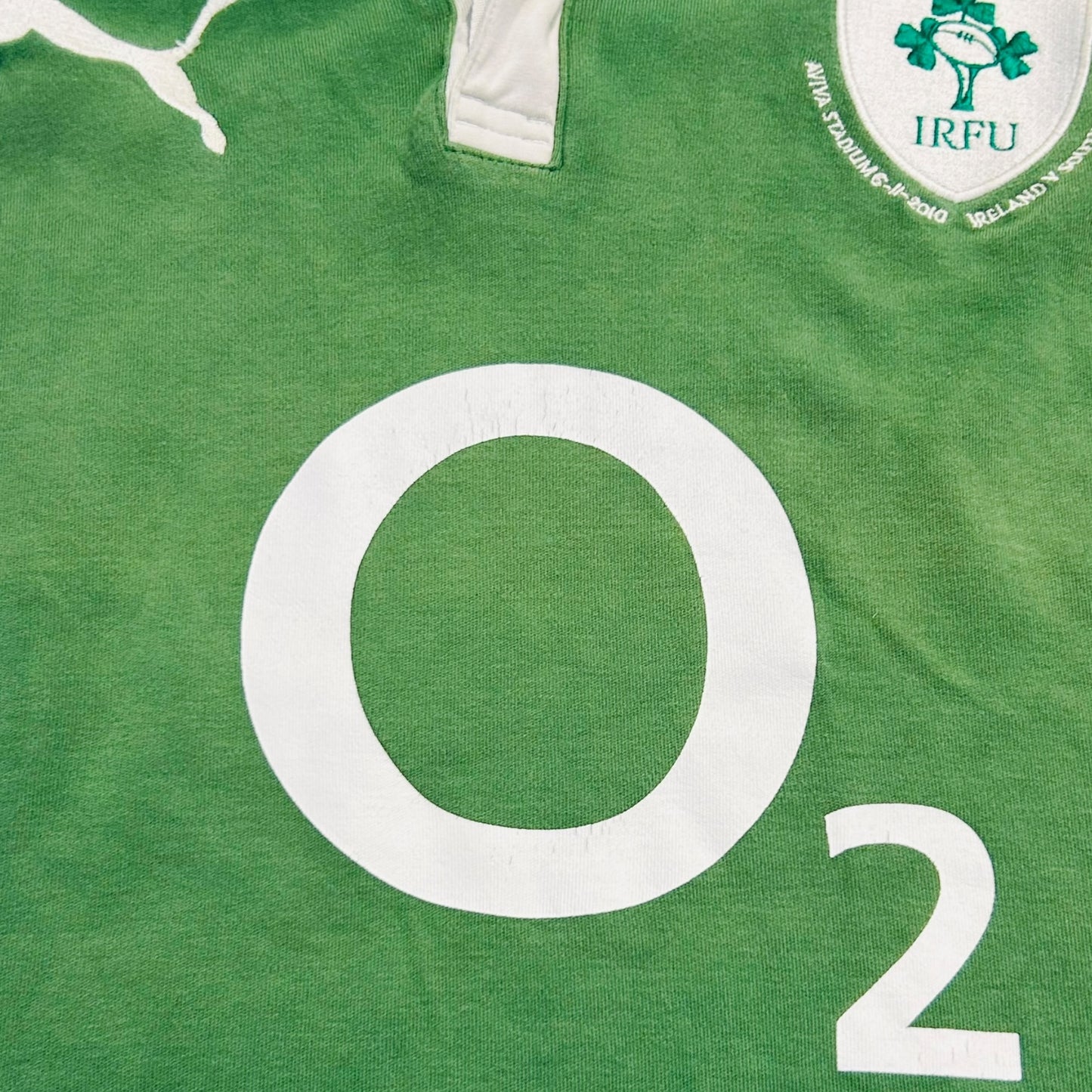 Ireland 2010 Rugby Union Jersey (Medium)
