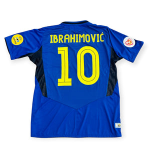 Sweden 2004/06 Away - Ibrahimovic 10 (Large) - KITLAUNCH