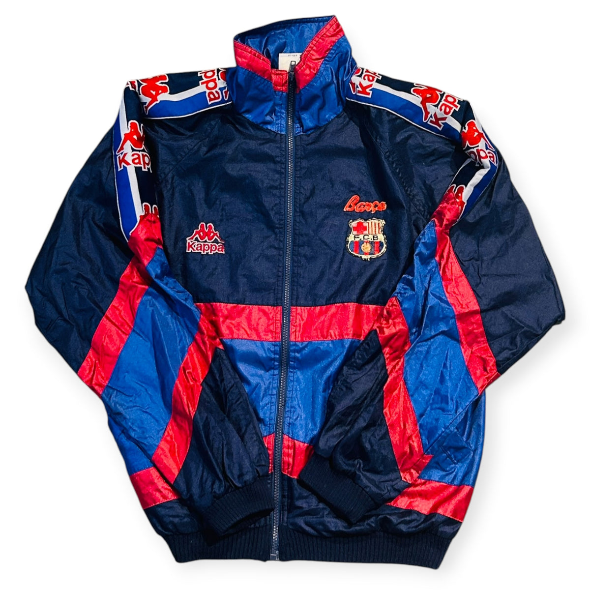 FC Barcelona 1995/97 Kappa Track Jacket (Small) - KITLAUNCH