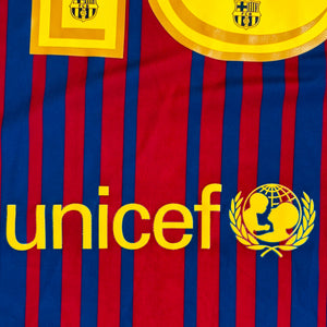 FC Barcelona 2017/18 Home - Messi 10 (Small)