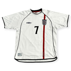 England 2002 Home - Beckham 7 (Large)