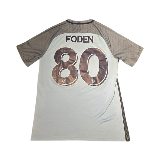 Manchester City 2016/17 Home - Foden 80 (Large)