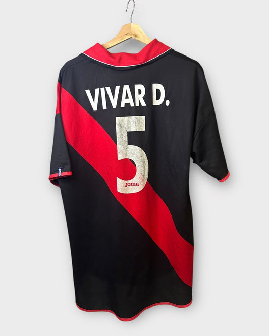 Rayo Vallecano 2001/02 Away - Vivar D 5 (Match Issue) (Large)