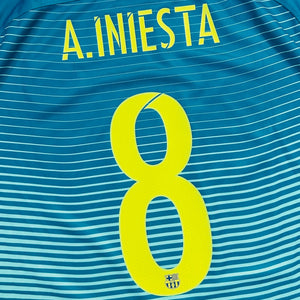 FC Barcelona 2016/17 3rd - Iniesta 8 (XL) - KITLAUNCH