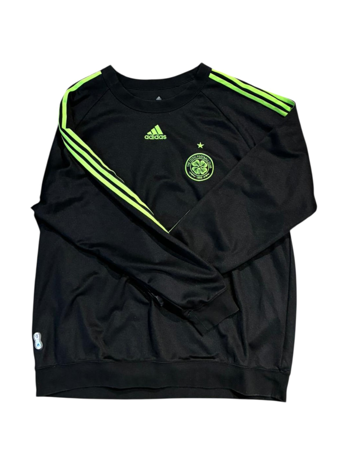 Celtic FC 2021/22 Adidas Icons Shirt L/S (XL) - KITLAUNCH