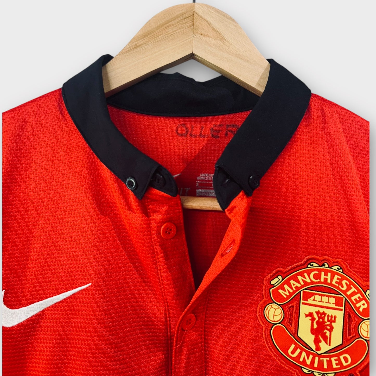 Manchester United 2013/14 Home Shirt - Evra 3 (Small)