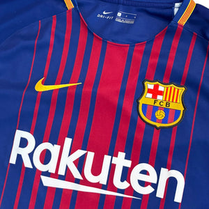 FC Barcelona 2017/18 Home - Iniesta 8 (Large)