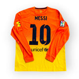 FC Barcelona 2012/13 Away Long Sleeve - Messi 10 (Large)