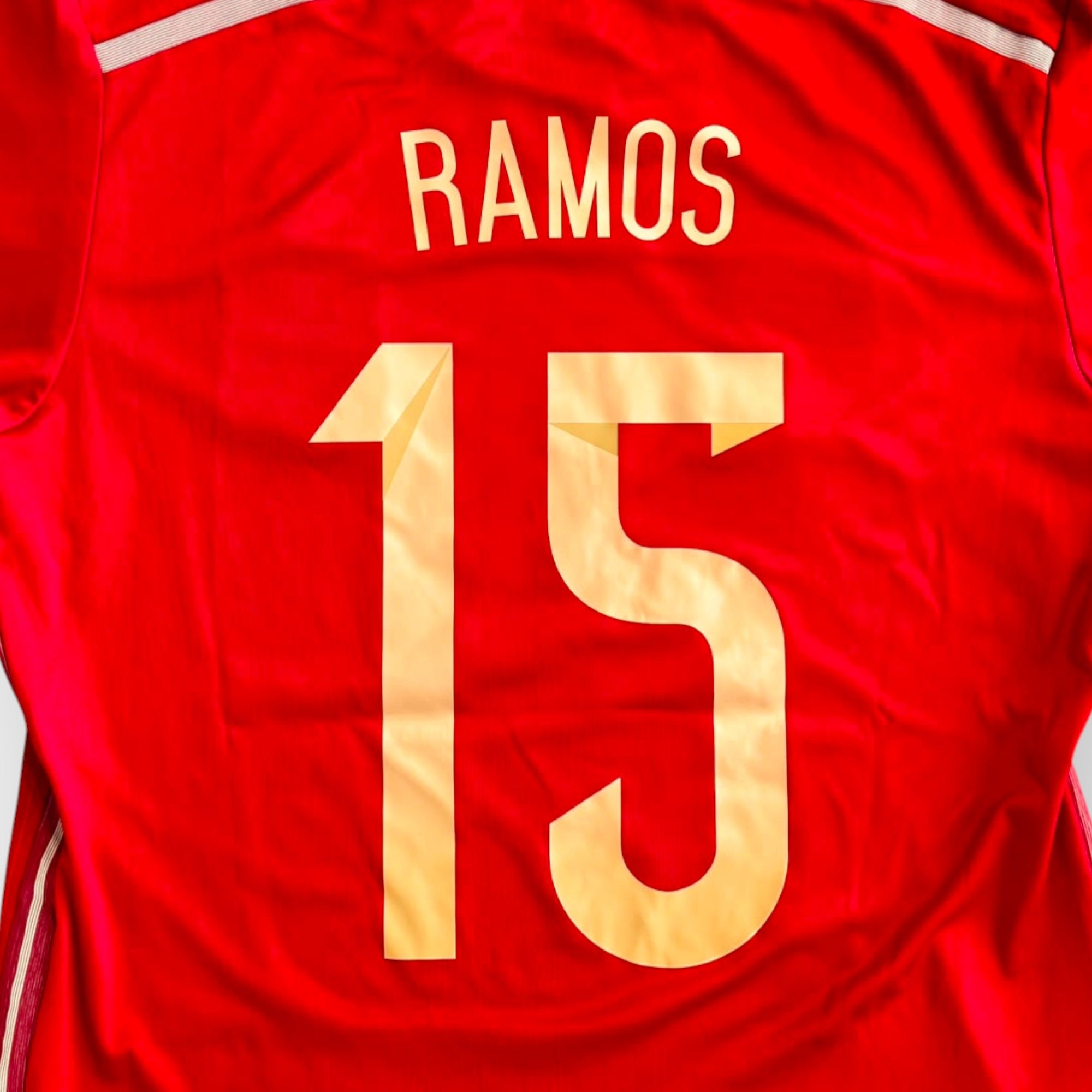 Spain 2014 Home - Sergio Ramos 15 (Medium)