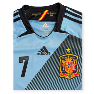 Spain 2012 Away - David Villa 7 (Medium)