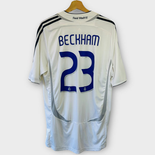 Real Madrid 2006/07 Home - Beckham 23 (Large)