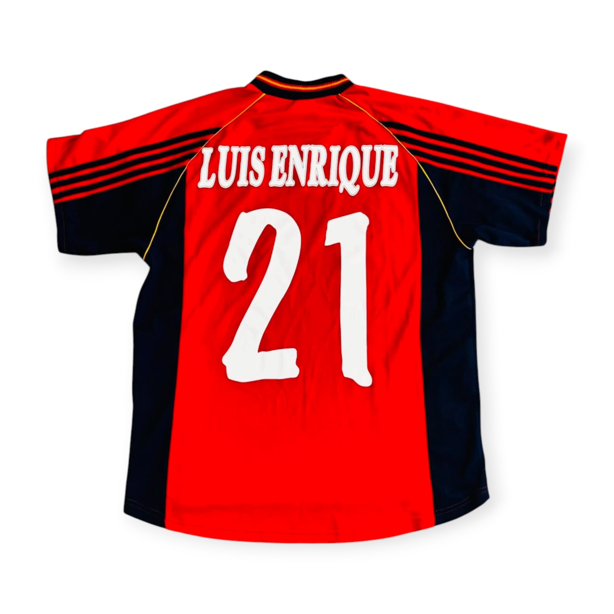 Spain 1998 Home - Luis Enrique 21 (Large)