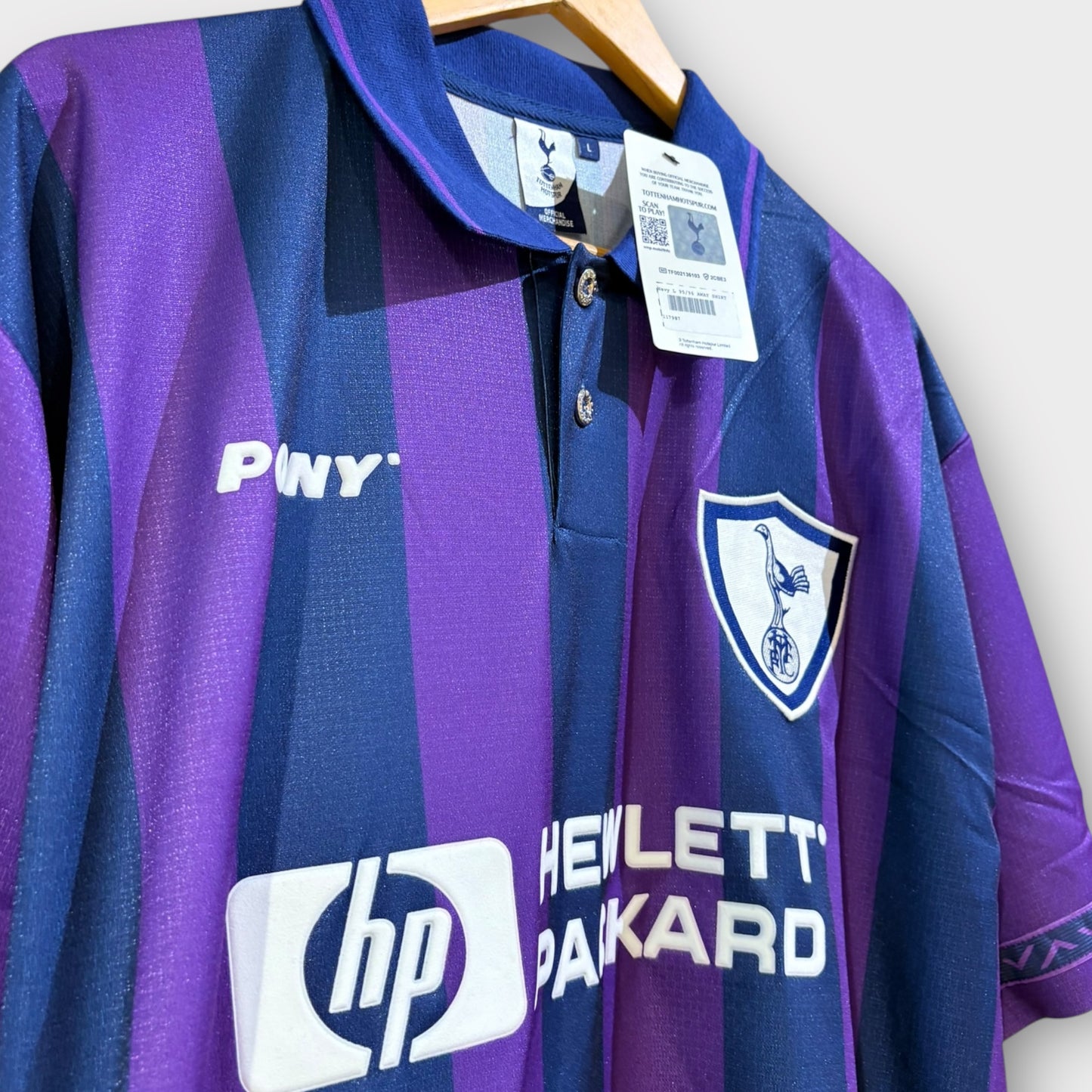 Tottenham Hotspur 1995-97 Away 'Official Pony Re-issue'