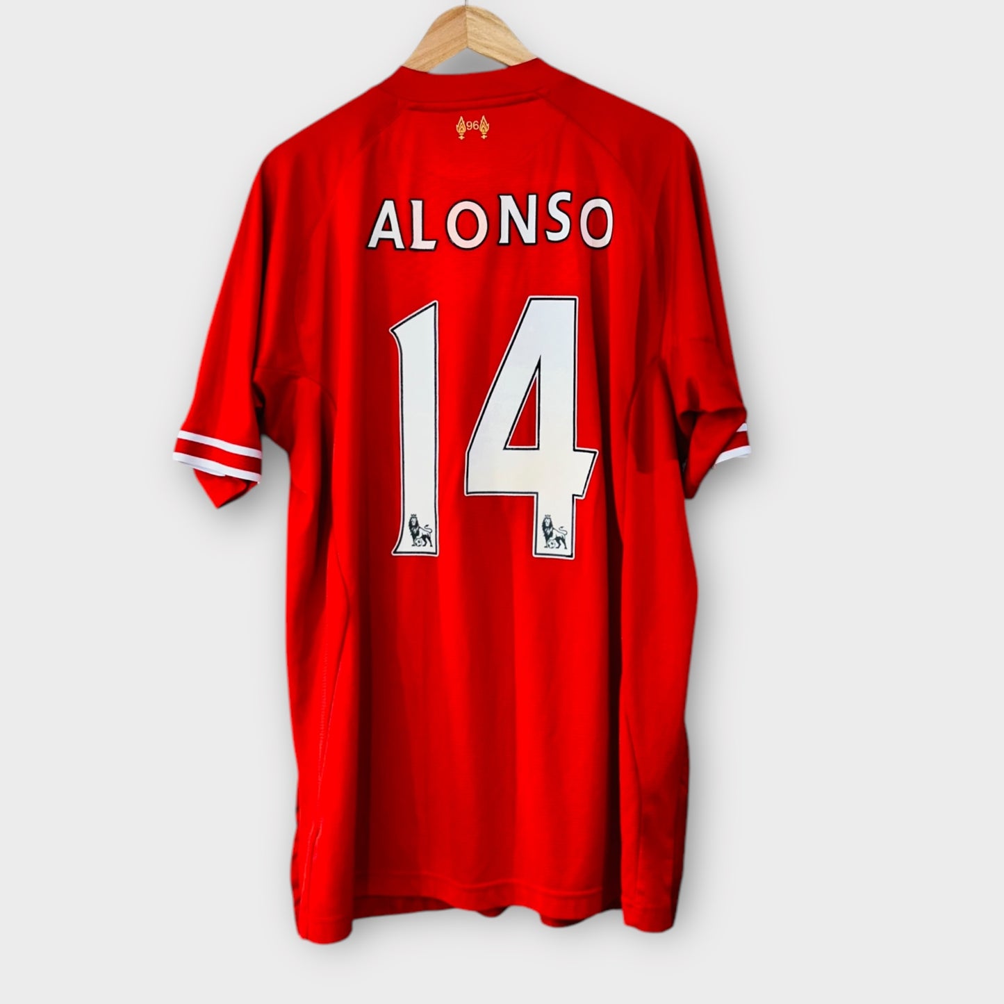 Liverpool FC 2013/14 Home Shirt - Alonso 14 (XXL)