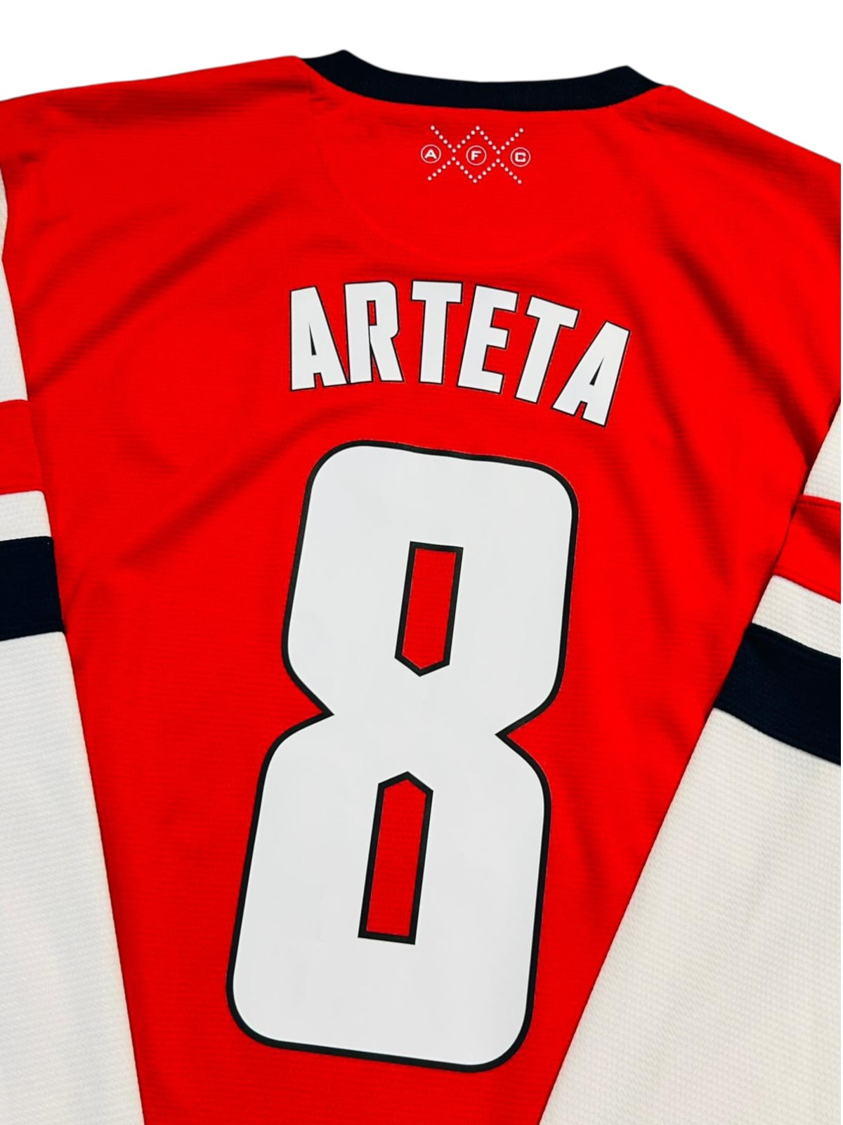 Arsenal FC 2013/14 Home Long Sleeve - Arteta 8 (Medium)