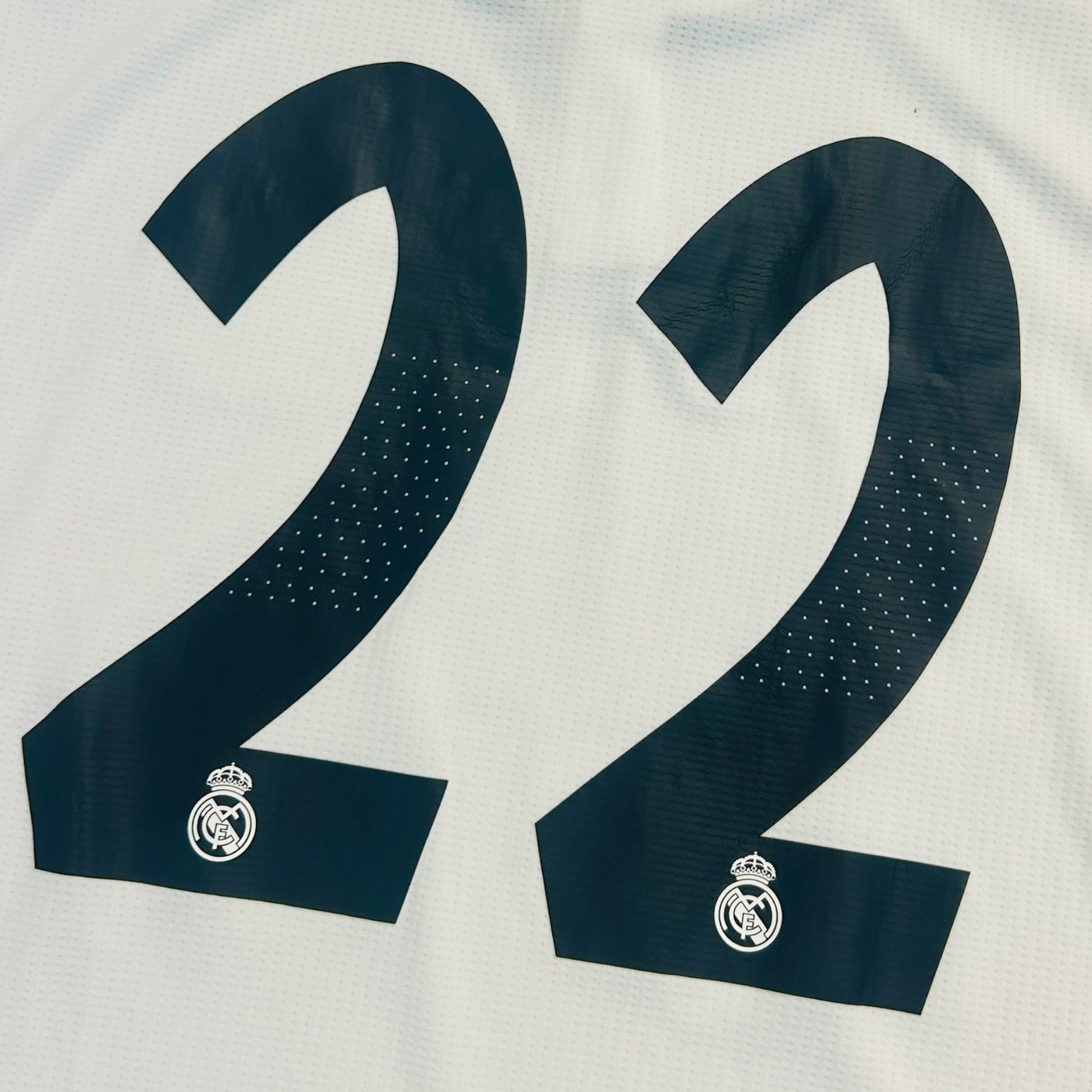 Real Madrid 2018/19 Home *Juvenil Issue* - #22 (Size 8) - KITLAUNCH