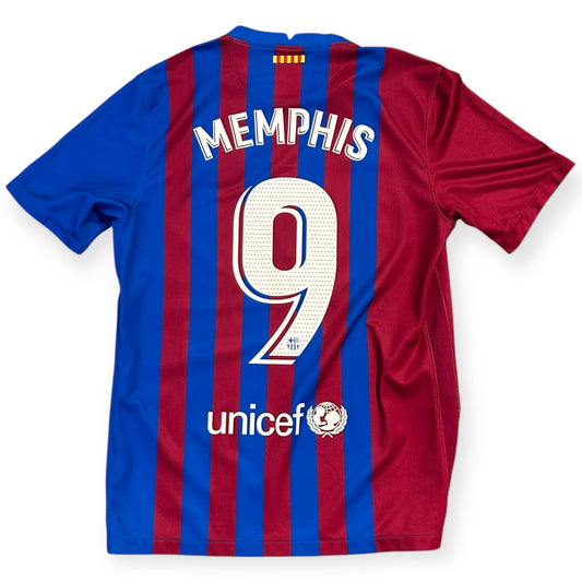 FC Barcelona 2021/22 Home - Memphis 9 (Medium) - KITLAUNCH
