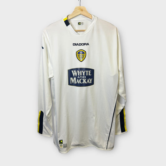Leeds United 2004/05 Home Long Sleeves (M)