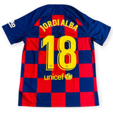FC Barcelona 2019/20 Home - Jordi Alba 18 (Large) - KITLAUNCH
