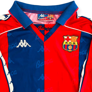 FC Barcelona 1992/95 Home Long Sleeve (Large)