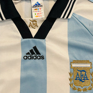 Argentina 1998 Home - Batistuta 9 (Large)