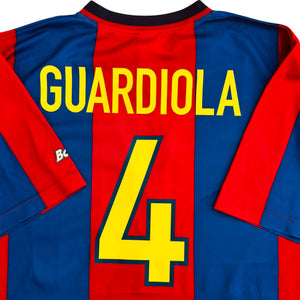 FC Barcelona 1998/99 Home - Guardiola 4 (XL)