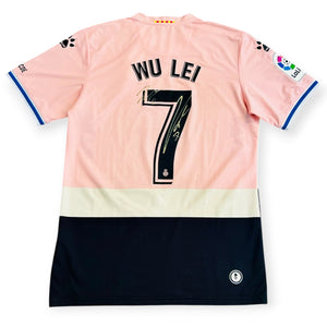RCD Espanyol 2019/20 3rd Player Version *Signed by Wu Lei & Matías Vargas* - Wu Lei 7 (Medium) - KITLAUNCH