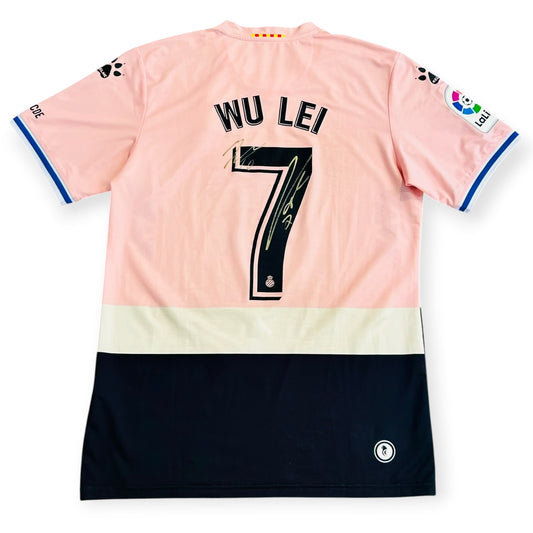 RCD Espanyol 2019/20 3rd Player Version *Signed by Wu Lei & Matías Vargas* - Wu Lei 7 (Medium)