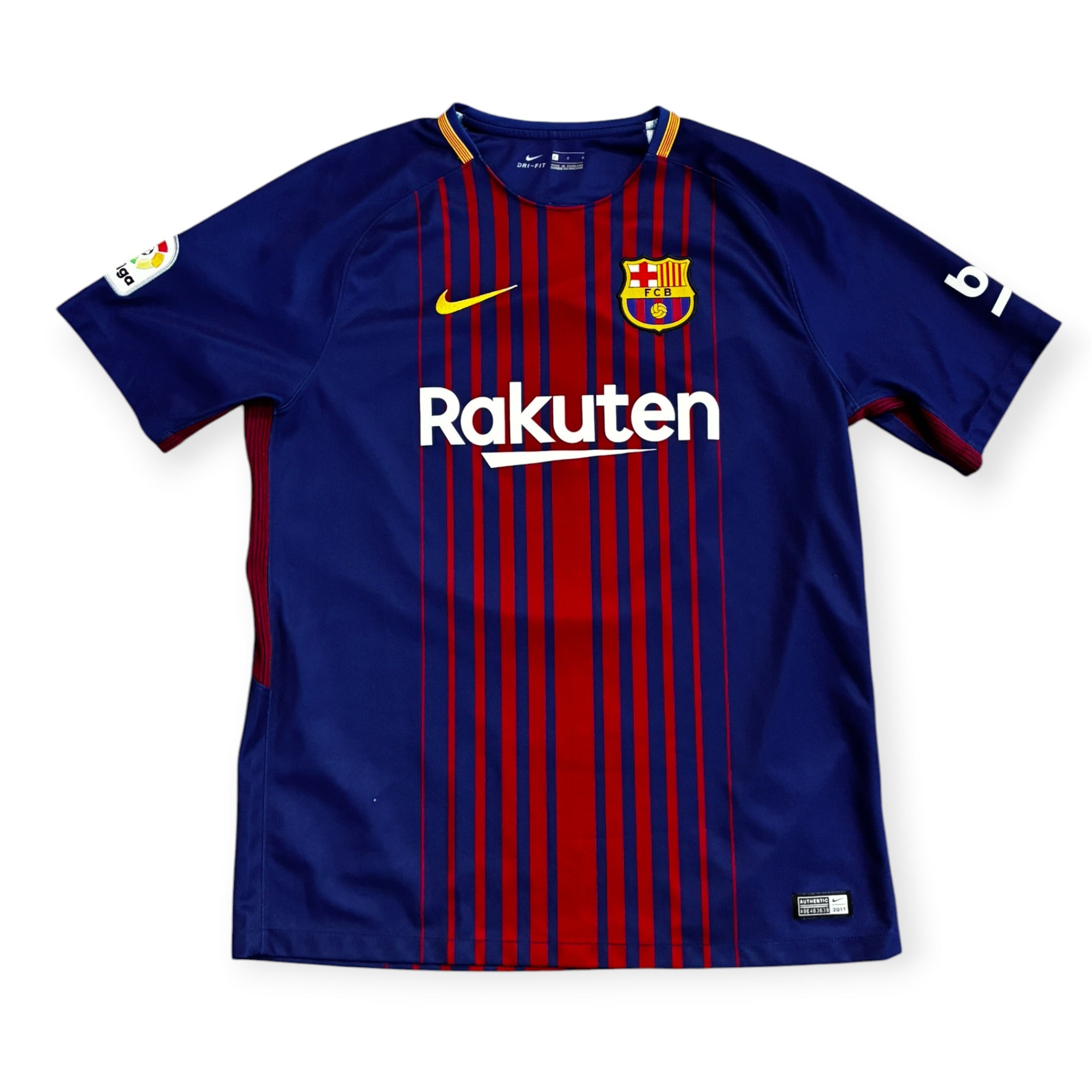 FC Barcelona 2017/18 Home - Iniesta 8 (Large)