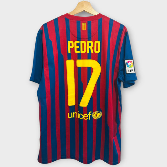FC Barcelona 2011/12 Home - Pedro 17 (Large)