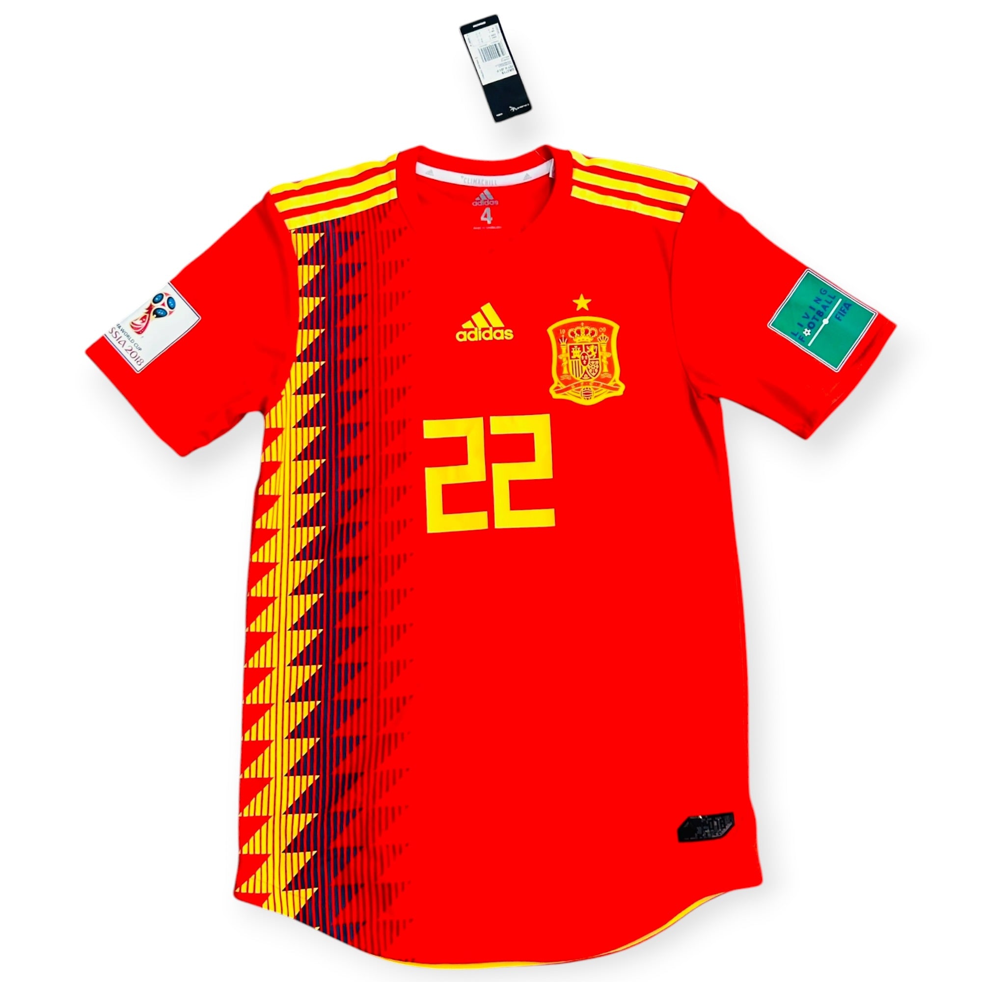 Spain 2018 Home Player Issue *Brand New* - Isco 22 (Small)