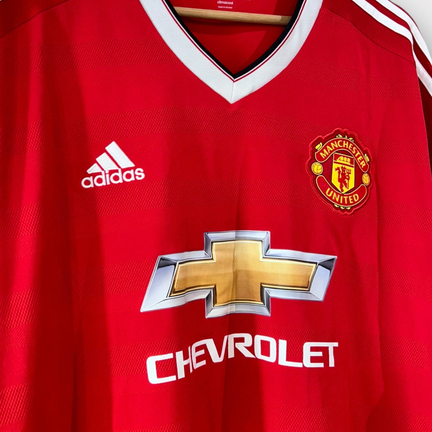 Manchester United 2015/16 Home Shirt Long-Sleeves (3XL)