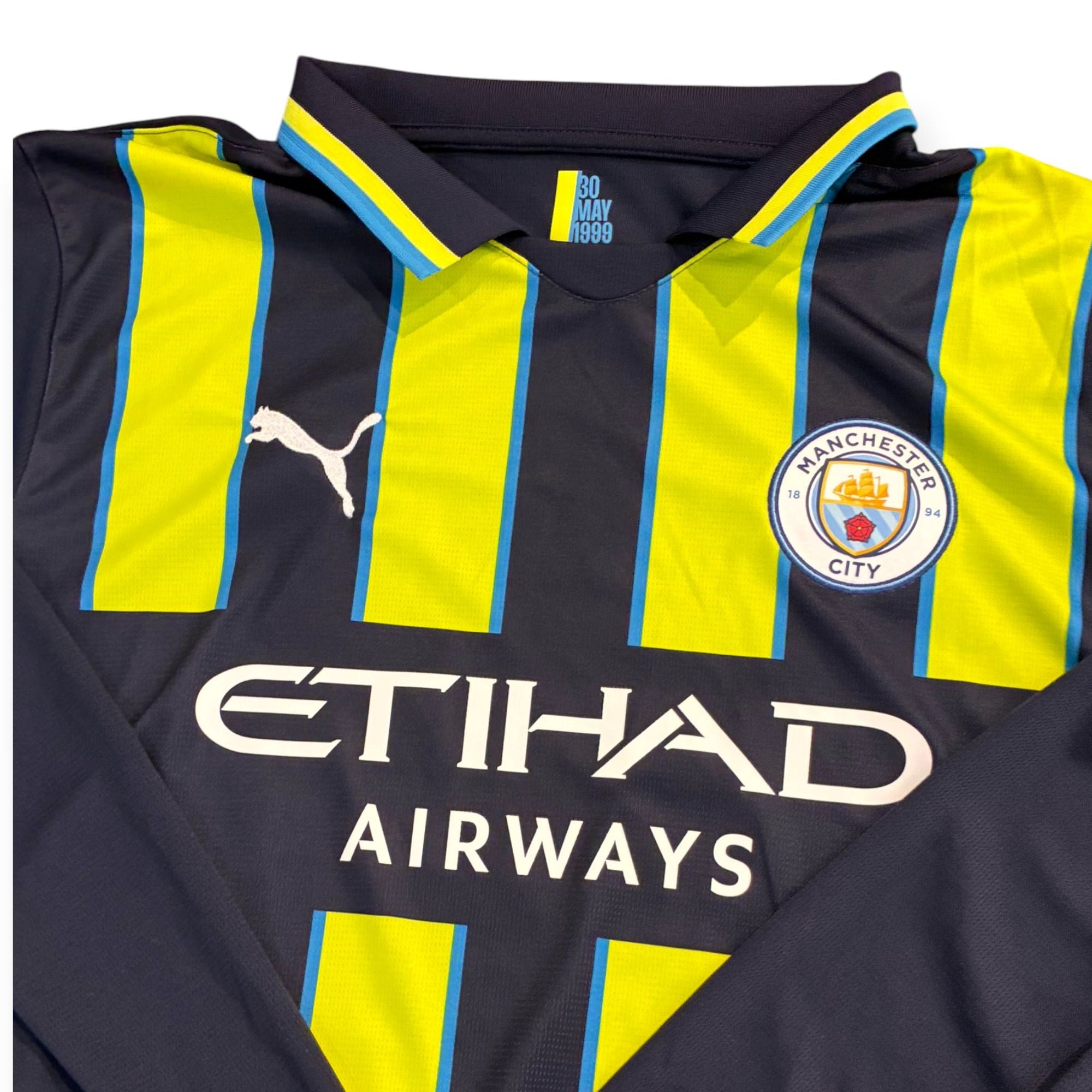 Manchester City 2024/25 Away Long Sleeve *New* - Rodri 16 (XL)