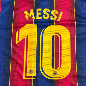 FC Barcelona 2020/21 Home - Messi 10 (Large)