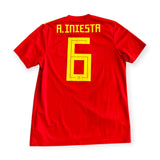 Spain 2018 Home- Iniesta 6 (Large)