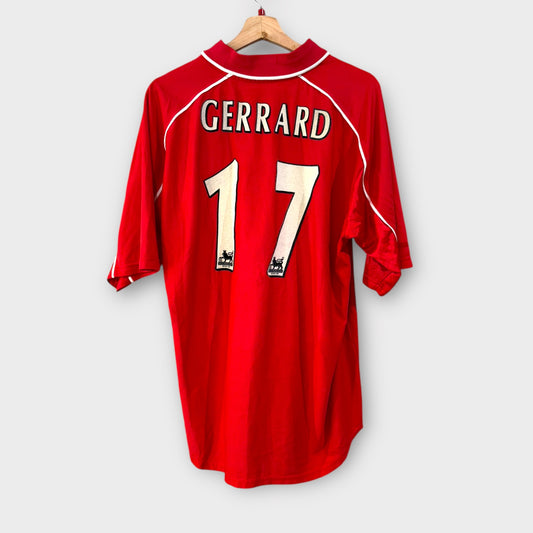 Liverpool 2000/02 Home - Gerrard 17 (Large)