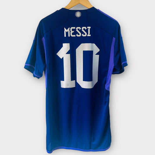 Argentina 2022 Away - Messi 10 *NEW* (Large)