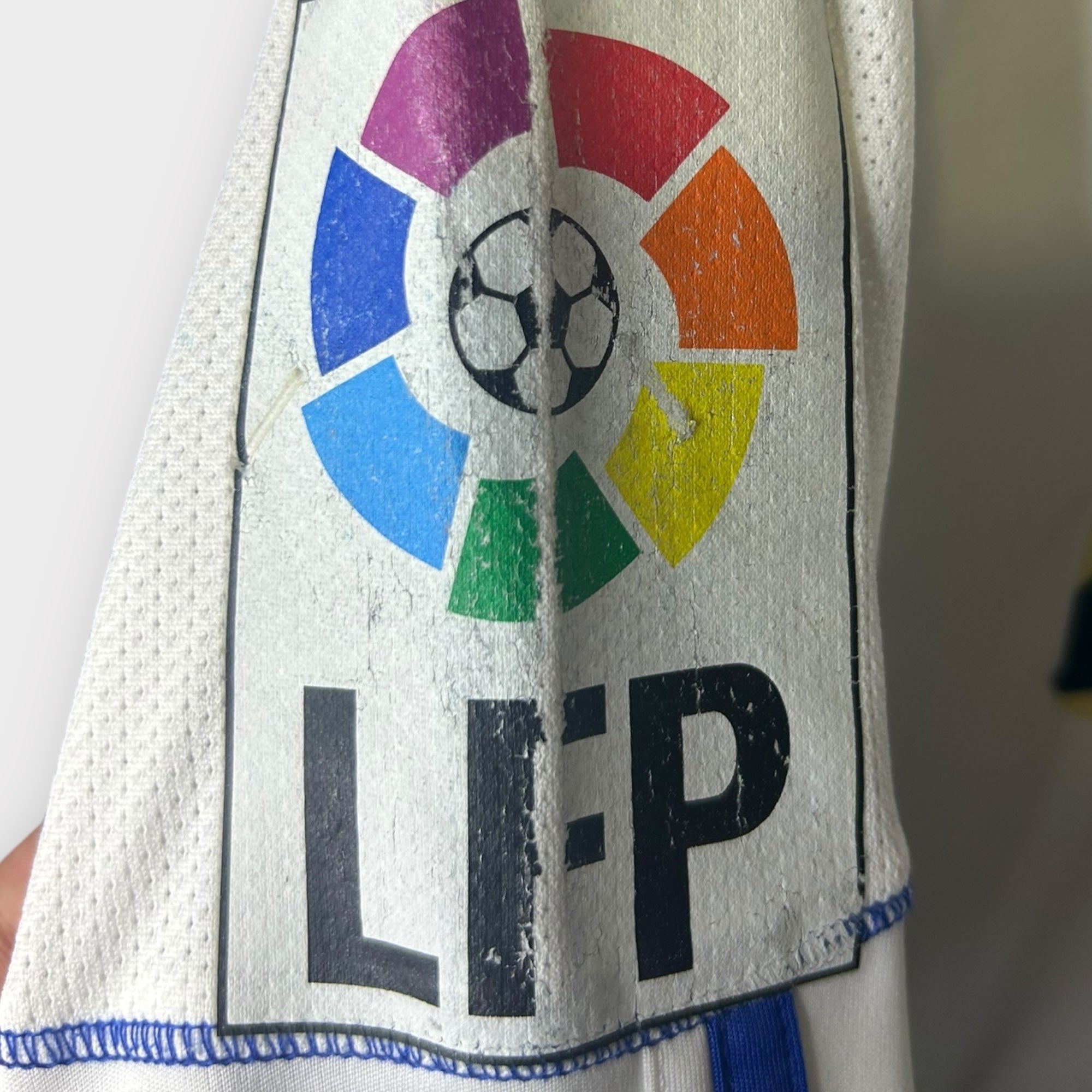 Real Zaragoza 2012/13 Home Match Issue L/S - J.Paredes 3 (Large) - KITLAUNCH