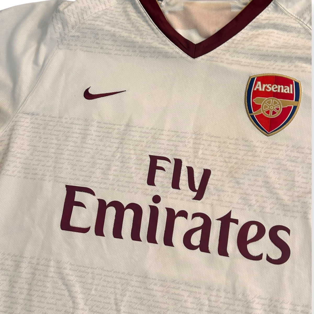 Arsenal FC 2007/08 Away - Fabregas 4 (XL) - KITLAUNCH