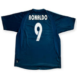 Real Madrid 2003/04 Away - Ronaldo 9 (Large) - KITLAUNCH