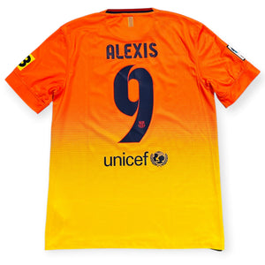 FC Barcelona 2012/13 Away - Alexis 9 (Medium) - KITLAUNCH