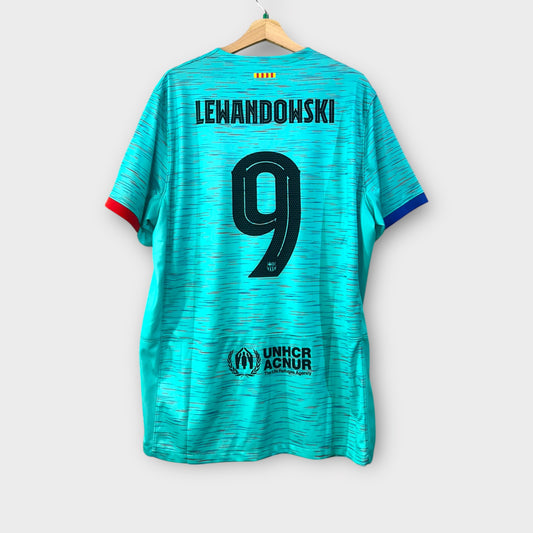 FC Barcelona 2023/24 Third - Lewandowski 9 (XL)