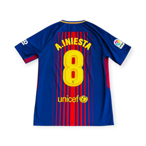 FC Barcelona 2017/18 Home - A. Iniesta 8 (Medium)