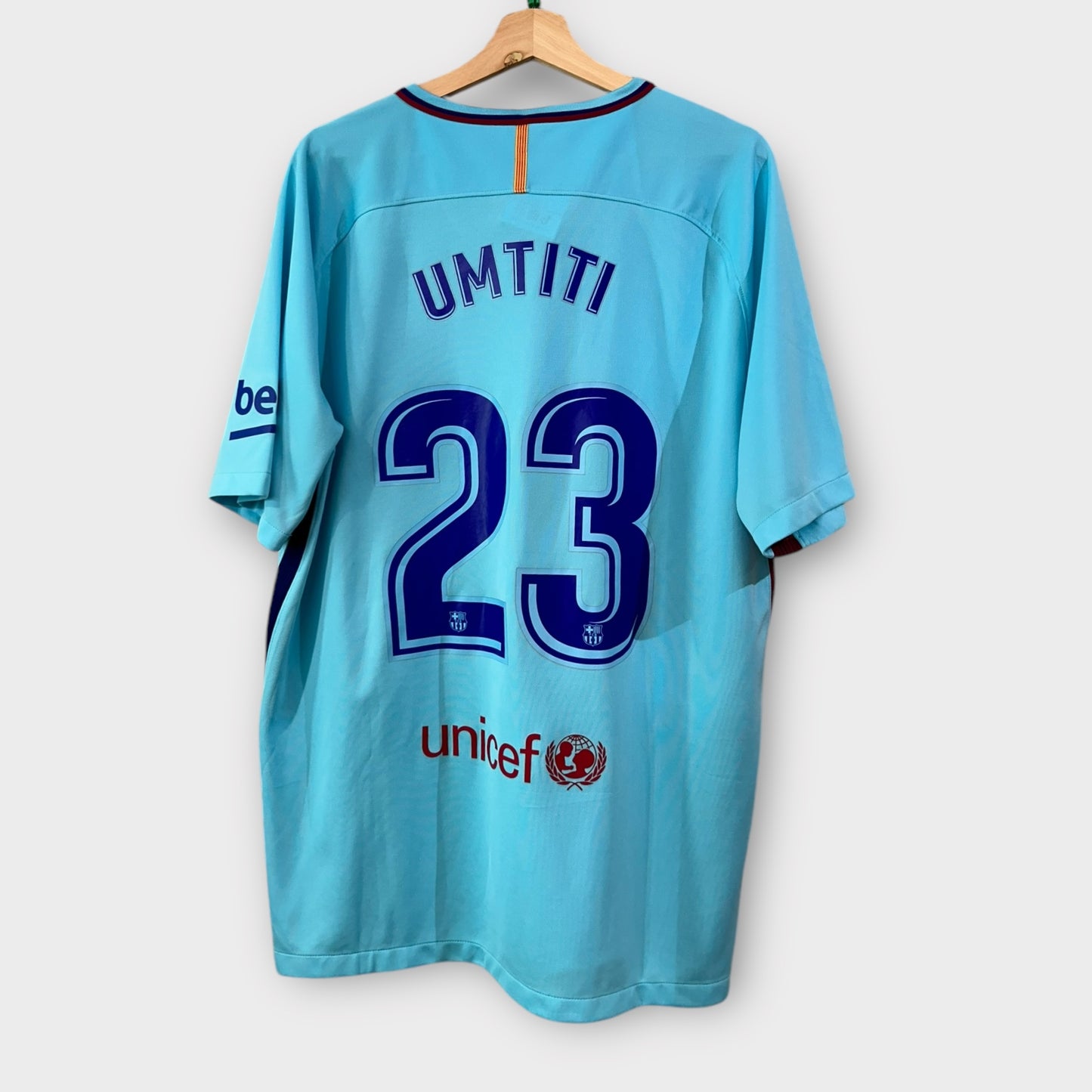 FC Barcelona 2017-18 Away - Umtiti 23 (XL)