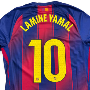 FC Barcelona 2025/26 Home - Lamine Yamal 10 (Large)