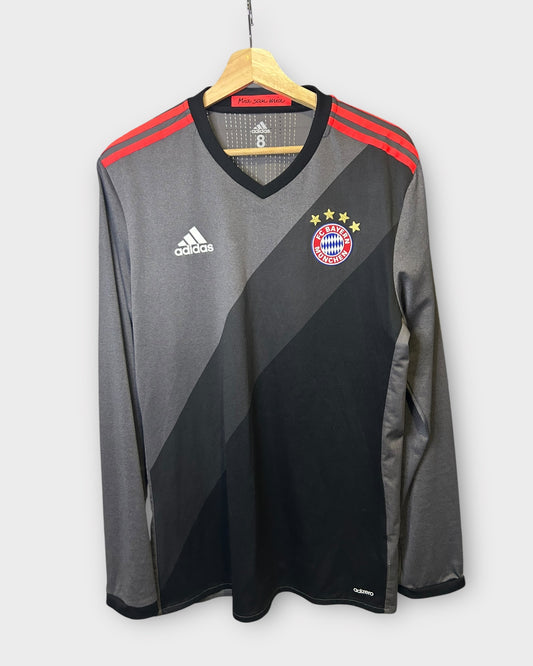Bayern 2016/17 Away Kit Room Long Sleeve Version (#8)