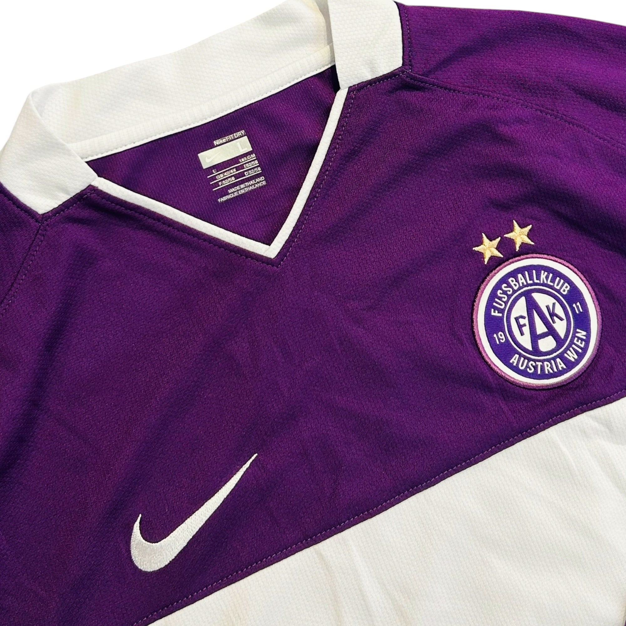 Austria Wien 2008/10 Home Long Sleeve #17 (Large) - KITLAUNCH