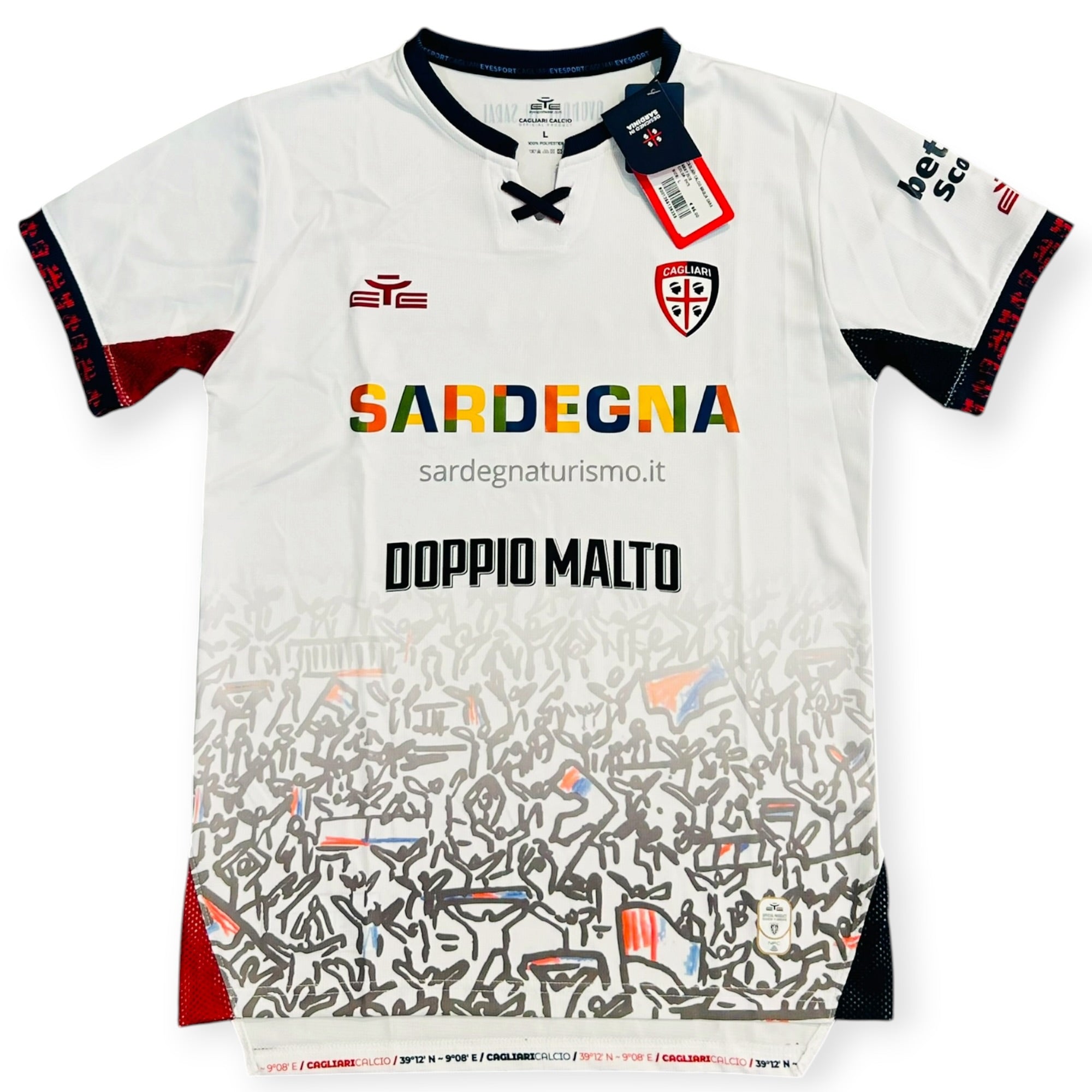 Cagliari Calcio 2025/26 Away (Multiple Sizes) - KITLAUNCH